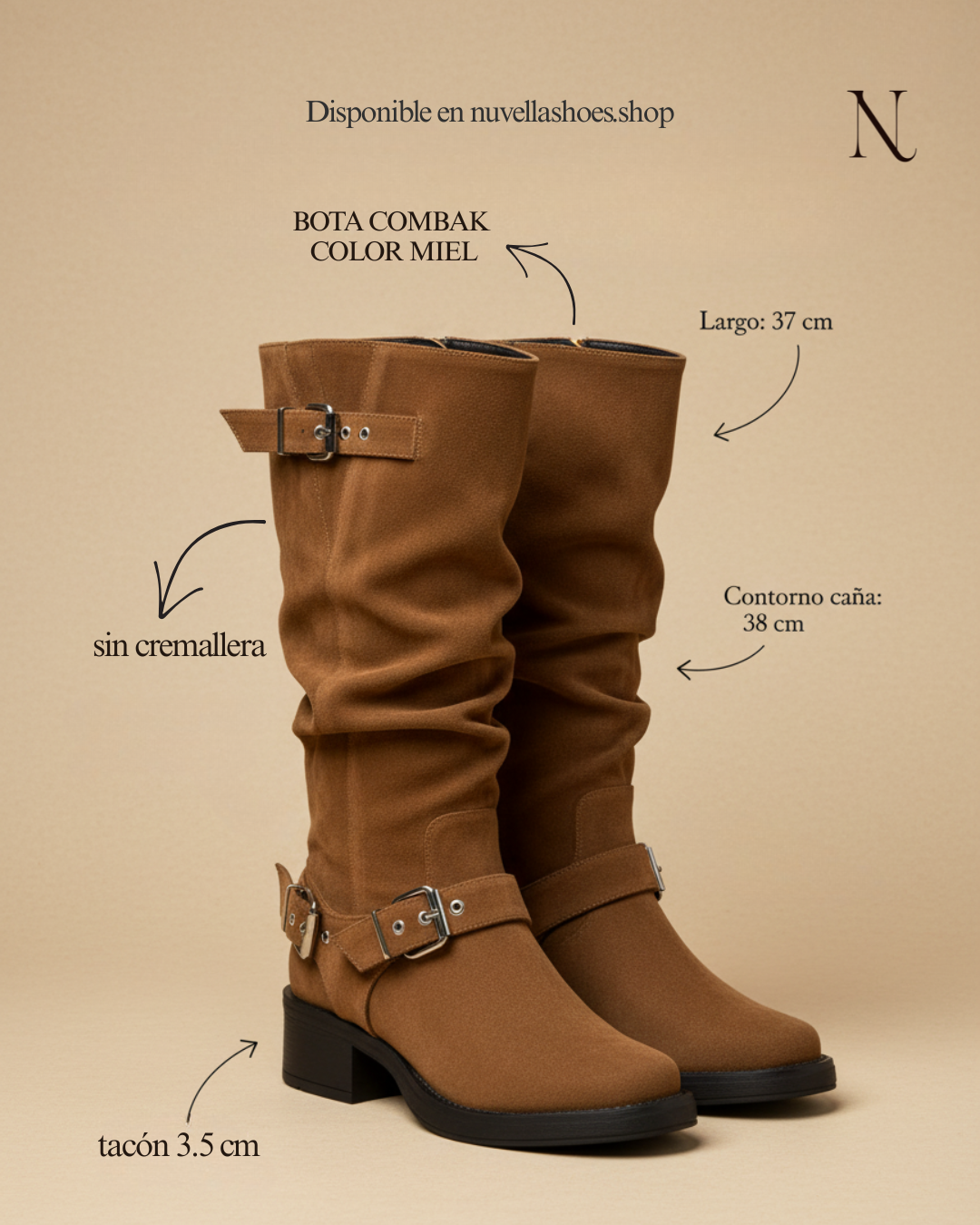 SAVANNA – Bota Combak Miel